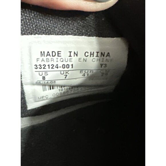 Rare NIKE JORDAN TEAM REIGN XXIX.II LOW Black/Silver 332124-001 Size 8 - Picture 8 of 8